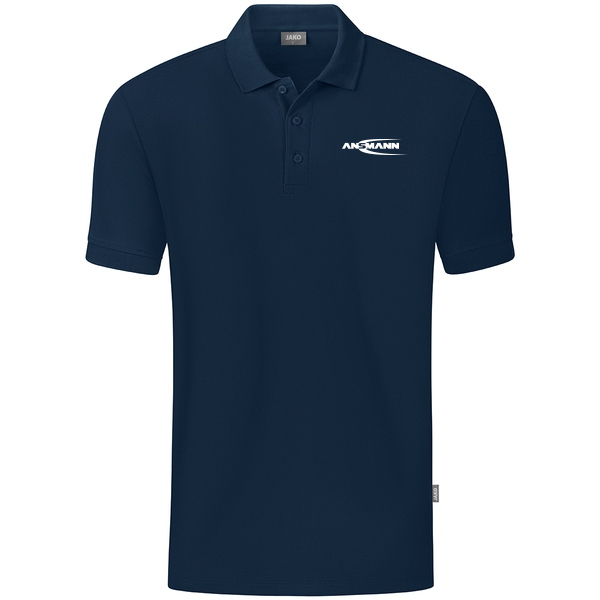 JAKO Polo Organic (Logo in weiß oder blau)